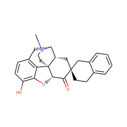 CN1CC[C@@]23c4c5ccc(O)c4O[C@H]2C(=O)[C@]2(CCc4ccccc4C2)C[C@H]3[C@H]1C5 ZINC000169370904