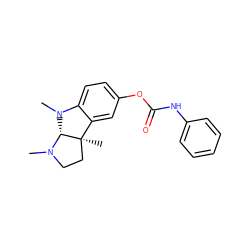 CN1CC[C@]2(C)c3cc(OC(=O)Nc4ccccc4)ccc3N(C)[C@@H]12 ZINC000013779927