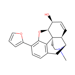 CN1CC[C@]23c4c5ccc(-c6ccco6)c4O[C@H]2[C@@H](O)C=C[C@H]3[C@H]1C5 ZINC000026506488