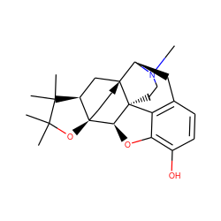 CN1CC[C@]23c4c5ccc(O)c4O[C@H]2[C@@]24CC[C@@]3(C[C@@H]2C(C)(C)C(C)(C)O4)[C@H]1C5 ZINC000084758956