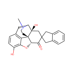 CN1CC[C@]23c4c5ccc(O)c4O[C@H]2C(=O)C2(Cc4ccccc4C2)C[C@@]3(O)[C@H]1C5 ZINC000013555461