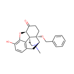 CN1CC[C@]23c4c5ccc(O)c4O[C@H]2C(=O)CC[C@@]3(OCc2ccccc2)[C@H]1C5 ZINC000006745060