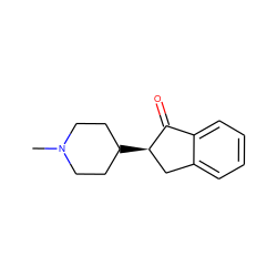 CN1CCC([C@@H]2Cc3ccccc3C2=O)CC1 ZINC000013449589