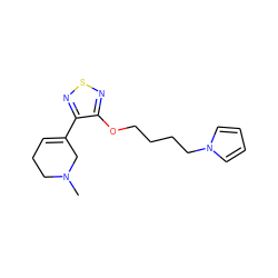 CN1CCC=C(c2nsnc2OCCCCn2cccc2)C1 ZINC000029132771