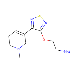 CN1CCC=C(c2nsnc2OCCN)C1 ZINC000029131907