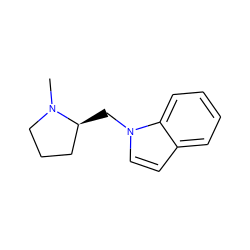 CN1CCC[C@@H]1Cn1ccc2ccccc21 ZINC000028464613