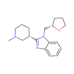 CN1CCC[C@H](c2nc3ccccc3n2C[C@@H]2CCCO2)C1 ZINC000049089500