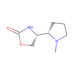 CN1CCC[C@H]1[C@@H]1COC(=O)N1 ZINC000096939011