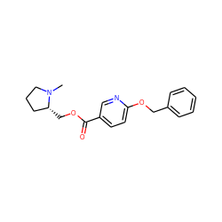 CN1CCC[C@H]1COC(=O)c1ccc(OCc2ccccc2)nc1 ZINC000096269678