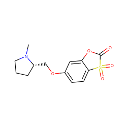 CN1CCC[C@H]1COc1ccc2c(c1)OC(=O)S2(=O)=O ZINC000026382540