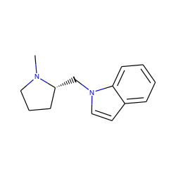 CN1CCC[C@H]1Cn1ccc2ccccc21 ZINC000028461235