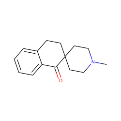 CN1CCC2(CCc3ccccc3C2=O)CC1 ZINC000013734368