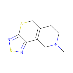 CN1CCC2=C(C1)c1nsnc1SC2 ZINC000000021235