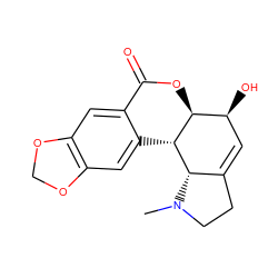 CN1CCC2=C[C@H](O)[C@@H]3OC(=O)c4cc5c(cc4[C@H]3[C@H]21)OCO5 ZINC000062001264