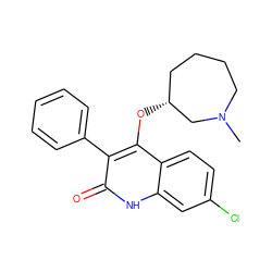 CN1CCCC[C@@H](Oc2c(-c3ccccc3)c(=O)[nH]c3cc(Cl)ccc23)C1 ZINC000026578394