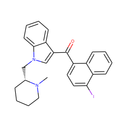 CN1CCCC[C@@H]1Cn1cc(C(=O)c2ccc(I)c3ccccc23)c2ccccc21 ZINC000013674189