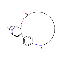 CN1CCCCCCCCCCCC(=O)OC[C@@H]2[C@H](C[C@H]3CC[C@H]2N3C)c2ccc1cc2 ZINC000253883998