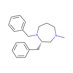 CN1CCCN(Cc2ccccc2)[C@@H](Cc2ccccc2)C1 ZINC001772582362