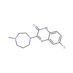 CN1CCCN(c2nc3cc(Cl)ccc3[nH]c2=O)CC1 ZINC000029053105