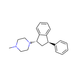 CN1CCN([C@H]2C[C@H](c3ccccc3)c3ccccc32)CC1 ZINC000022778632