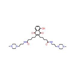 CN1CCN(CCCNC(=O)CCCCC2=C(CCCCC(=O)NCCCN3CCN(C)CC3)C(=O)c3c(O)cccc3C2=O)CC1 ZINC000027637443