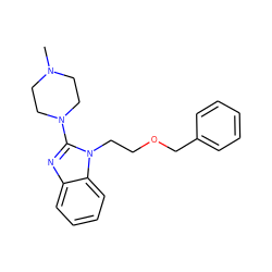 CN1CCN(c2nc3ccccc3n2CCOCc2ccccc2)CC1 ZINC000038142552