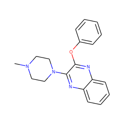 CN1CCN(c2nc3ccccc3nc2Oc2ccccc2)CC1 ZINC000029053767