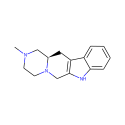 CN1CCN2Cc3[nH]c4ccccc4c3C[C@@H]2C1 ZINC000026747170