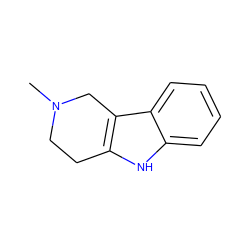 CN1CCc2[nH]c3ccccc3c2C1 ZINC000003164285