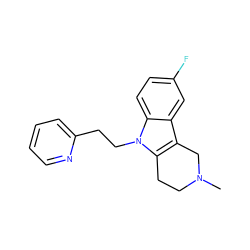 CN1CCc2c(c3cc(F)ccc3n2CCc2ccccn2)C1 ZINC000071294695