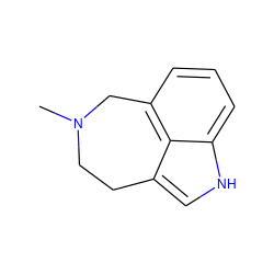 CN1CCc2c[nH]c3cccc(c23)C1 ZINC000027710856