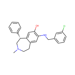 CN1CCc2cc(NCc3cccc(Cl)c3)c(O)cc2[C@@H](c2ccccc2)C1 ZINC000299836060