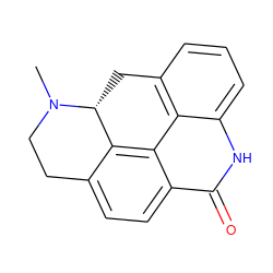 CN1CCc2ccc3c(=O)[nH]c4cccc5c4c3c2[C@H]1C5 ZINC000027197072