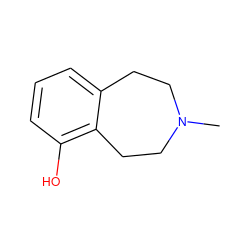 CN1CCc2cccc(O)c2CC1 ZINC000012355887