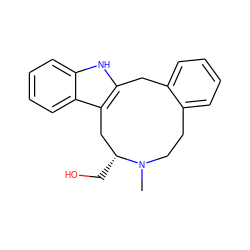 CN1CCc2ccccc2Cc2[nH]c3ccccc3c2C[C@H]1CO ZINC000082152495