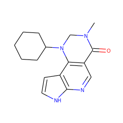 CN1CN(C2CCCCC2)c2c(cnc3[nH]ccc23)C1=O ZINC000221233693