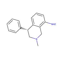 CN1Cc2c(N)cccc2[C@@H](c2ccccc2)C1 ZINC000019796035