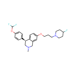 CN1Cc2cc(OCCCN3CCC(F)CC3)ccc2[C@H](c2ccc(OC(F)F)cc2)C1 ZINC000028893174