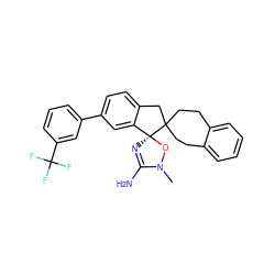 CN1O[C@@]2(N=C1N)c1cc(-c3cccc(C(F)(F)F)c3)ccc1CC21CCc2ccccc2CC1 ZINC000140674153