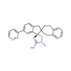 CN1O[C@]2(N=C1N)c1cc(-c3cccnn3)ccc1CC21CCc2ccccc2CC1 ZINC000201269146