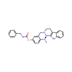 CN1c2ccc(OC(=O)NCc3ccccc3)cc2CN2CCc3c([nH]c4ccccc34)[C@H]21 ZINC000169341061