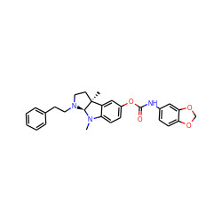 CN1c2ccc(OC(=O)Nc3ccc4c(c3)OCO4)cc2[C@]2(C)CCN(CCc3ccccc3)[C@H]12 ZINC000084466361