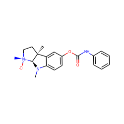 CN1c2ccc(OC(=O)Nc3ccccc3)cc2[C@]2(C)CC[N@@+](C)([O-])[C@H]12 ZINC000253634268