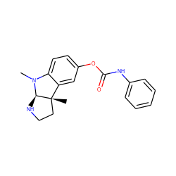 CN1c2ccc(OC(=O)Nc3ccccc3)cc2[C@]2(C)CCN[C@@H]12 ZINC000013779942