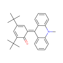 CN1c2ccccc2C(=C2C=C(C(C)(C)C)C=C(C(C)(C)C)C2=O)c2ccccc21 ZINC001772584524