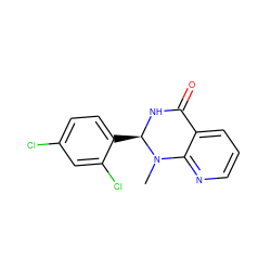 CN1c2ncccc2C(=O)N[C@@H]1c1ccc(Cl)cc1Cl ZINC000013566712