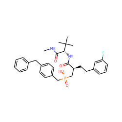 CNC(=O)[C@@H](NC(=O)[C@@H](CCc1cccc(F)c1)C[P@](=O)(O)Cc1ccc(Cc2ccccc2)cc1)C(C)(C)C ZINC000026395066