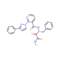 CNC(=O)C(=O)[C@@H](Cc1ccccc1)NC(=O)c1cccnc1-n1ccc(-c2ccccc2)n1 ZINC000117712153