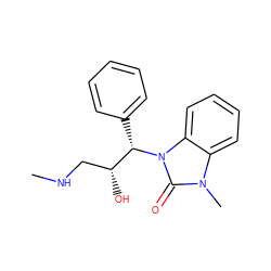 CNC[C@@H](O)[C@H](c1ccccc1)n1c(=O)n(C)c2ccccc21 ZINC000035823957