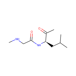 CNCC(=O)N[C@H](CC(C)C)C(C)=O ZINC000143876694